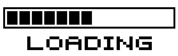 Increase traffic to your website 8-bit loading bar icon