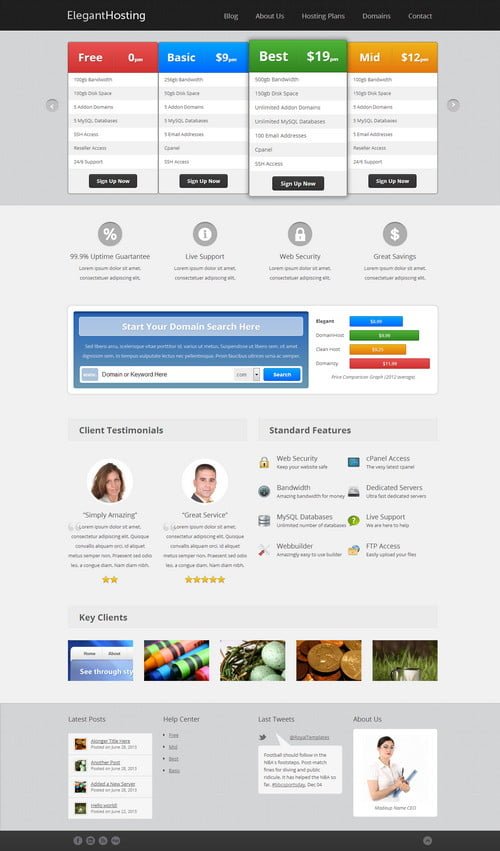 Elegant Hosting
