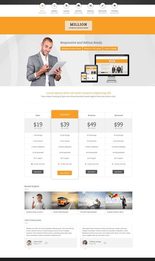 Million hosting