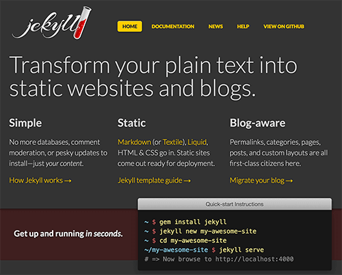 Why Static Website Generators Are The Next Big Thing