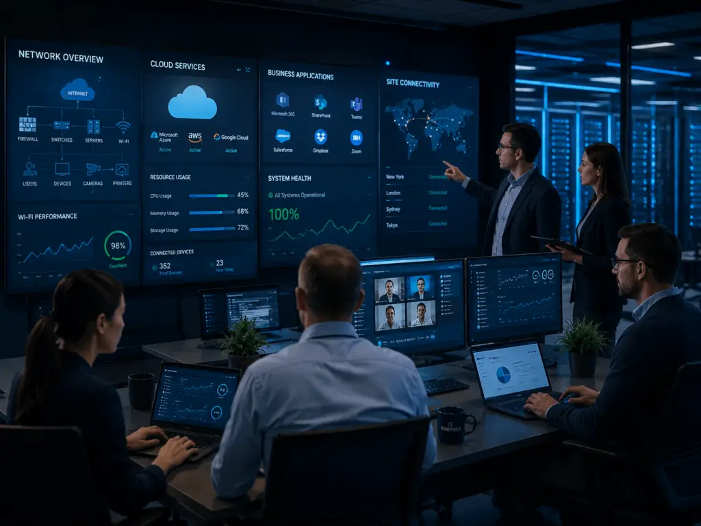 Corporate IT Operations War Room