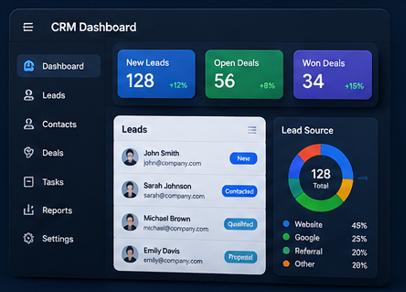CRM & Lead Management